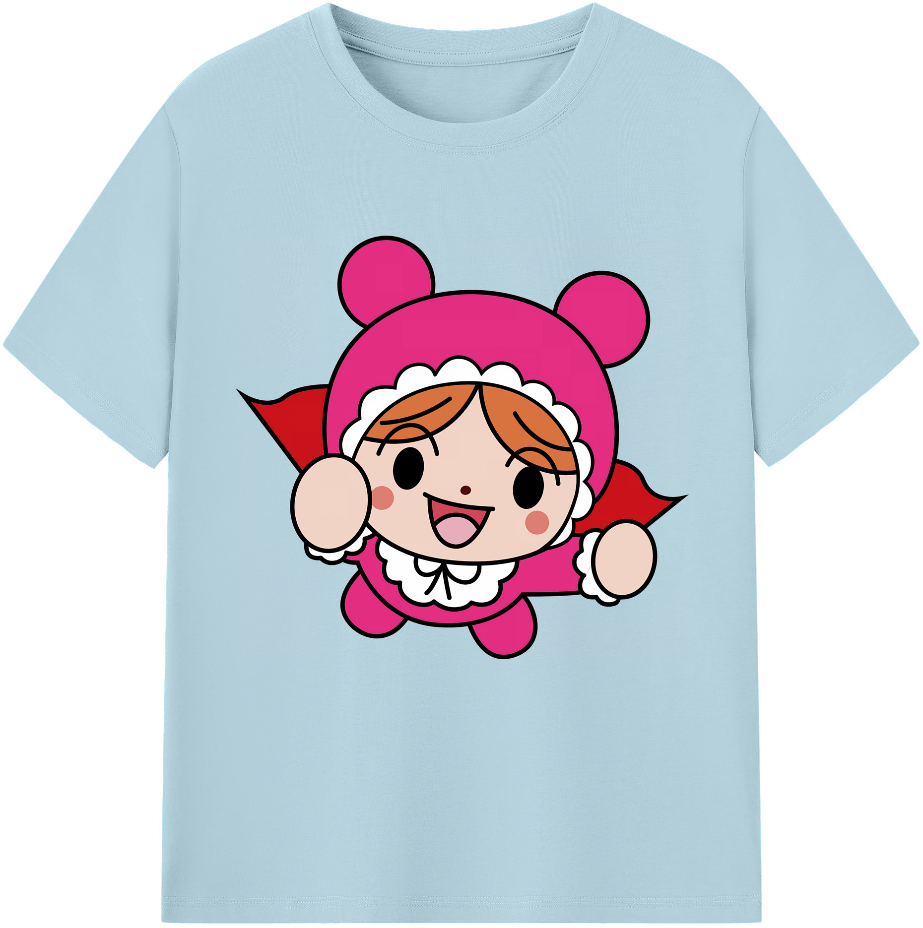 （画像用） アンパンマン Anpanman 綿100％半袖Tシャツ（フロントプリント）